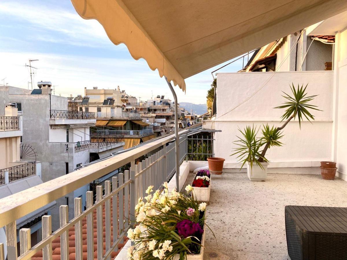 Charming Flat With An Amazing View Daire Atina Dış mekan fotoğraf